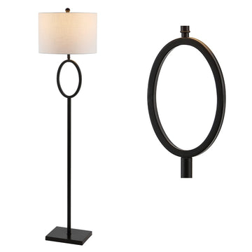 April 61" Metal LED Floor Lamp - JONATHAN Y